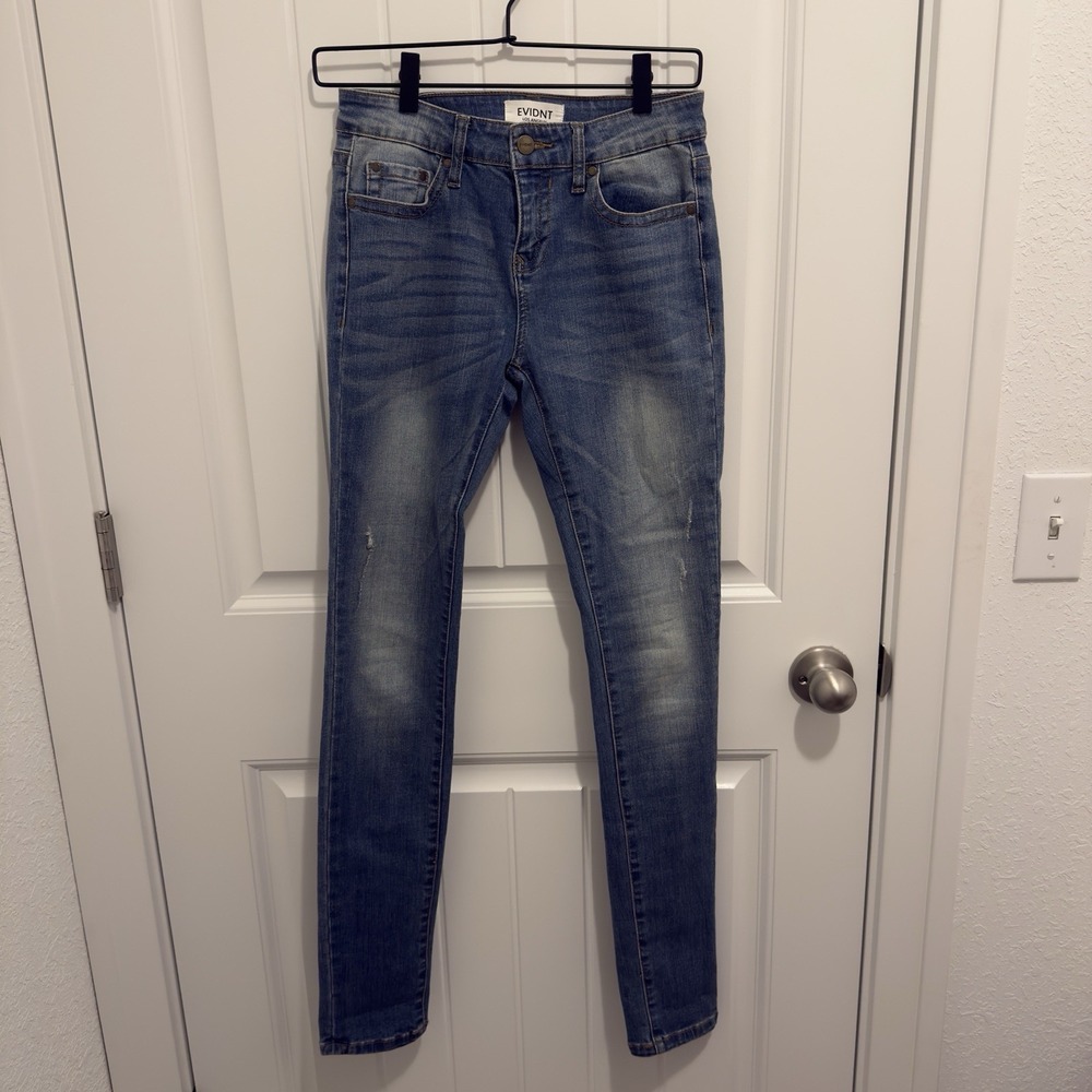 Evidnt‎ Women's Medium Wash Skinny Jeans Size 26